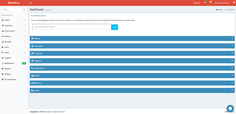 Storeship fulfilment software preview 2