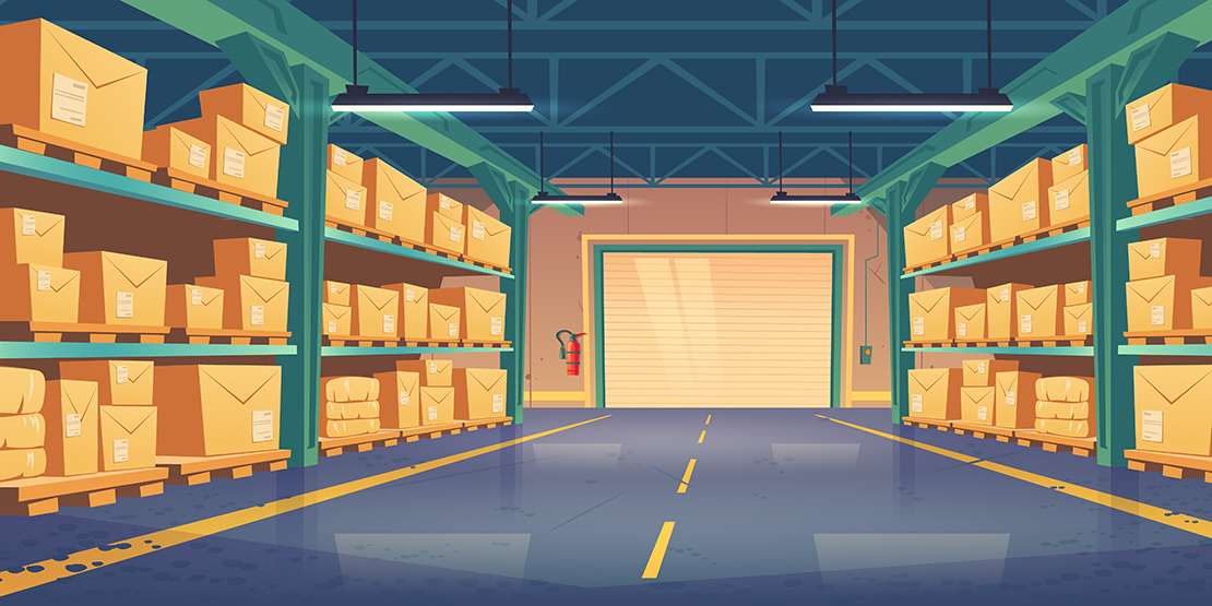 Warehouse storage